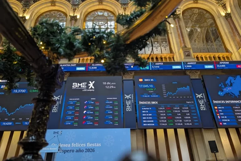 La bolsa española alcanza un nuevo récord intradía tras la decisión del BCE sobre tipos de